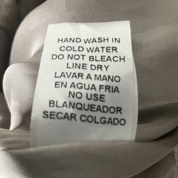 Entro Womens Sz S Light‎ Gray Crushed Velvet Full Zipper Pockets Bomber Jacket - Picture 9 of 10